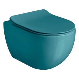 Wc solja konzolna AXA - GLOMP [0201005][petrolio, glossy]